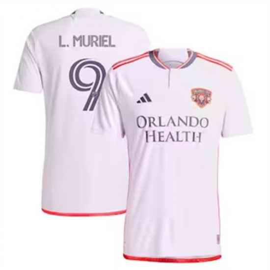 Men Orlando City SC Luis Muriel 2024 25 Away Replica White